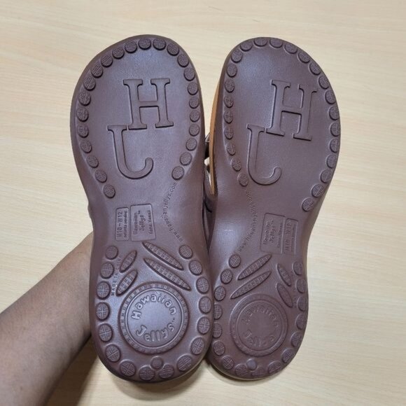 Hawaiian Jellys Slide Flip Flop Thong Flat Sandals Sz 11 - Picture 4 of 7